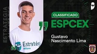 EsPCEx 2023: Bate-papo com classificado, Gustavo Nascimento. Confira!