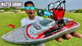 RC Water Drone With 3 in 1 Modes Unboxing & Testing - Chatpat toy tv