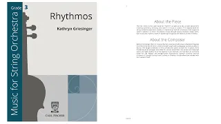 Rhythmos (CAS137) by Kathryn Griesinger