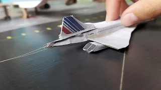 Air France Flight 4590 Crash Recreation not an  Animation 🤌🏻