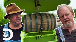 Mark & Digger Turn An Abandoned Carousel Into An Incubator For Their Whisky | Moonshiners