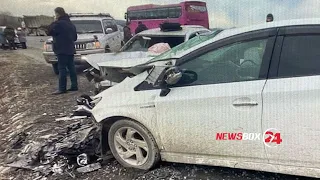 Два человека погибли, 4 пострадали в страшной аварии в Приморье