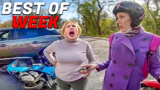 EPIC & CRAZY MOTORCYCLE MOMENTS 2023 - BEST OF WEEK #3