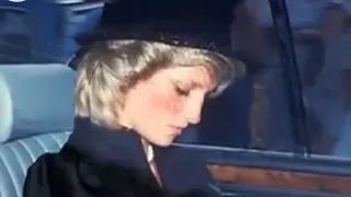 Princess Diana at Grace Kelly Funeral in 1982