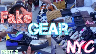 Fake Gear NYC part 2 40$ designer dupes on the streets of New York City