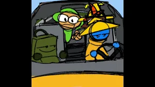 chillin with my bois and we cruisin down the street (a hfjONE and D&B sh*tpost)