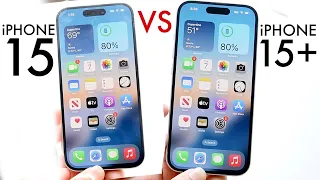 iPhone 15 Vs iPhone 15 Plus In 2024! (Comparison) (Review)