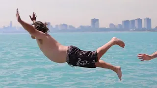 This Guy Jumped in Lake Michigan Every Day for a Year