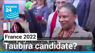 France 2022: Ex-Justice minister Taubira edges towards run for president • FRANCE 24 English