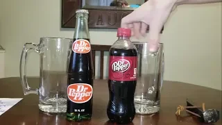 Drinking 38 Year Old DR. PEPPER Soda Compare To New 1981