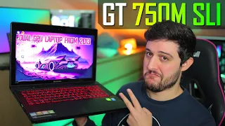 GT 750M SLI - Gaming on a Dual GPU Laptop from 2013!