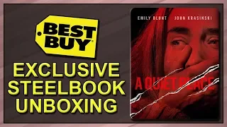 A Quiet Place Best Buy Exclusive Blu-ray SteelBook Unboxing