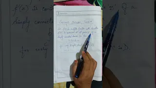 Cauchy's Integral Theorem ll Cauchy -Goursat Theorem ll For Simply Connected Domain Complex Analysis