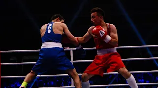Hasanboy Dusmatov (UZB) vs. Bator Sagaluev (RUS) Governor Cup 2018 Final (49kg)