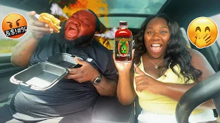 PUTTING THE WORLD'S HOTTEST HOT SAUCE IN MY HUSBAND'S FOOD *REVENG PRANK*