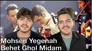 AMAZING SONG! | Twin Musicians REACT | Mohsen Yeganeh - Behet Ghol Midam ( I promise you )