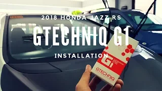 Installing GTECHNIQ G1 on the Jazz RS