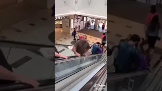 Escalator prank gone wrong 😂😂 ...