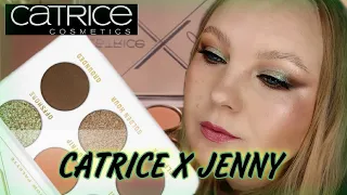 НОВИНКИ CATRICE X JENNY обзор, первые впечатления, макияж, свотчи