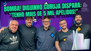 DIGUINHO CORUJA FALA DE JAPÃO, PERRENGUE E PROVOCAÇÕES DO PALHACINHO | MORDE E ASSOPRA | 30/01/2024