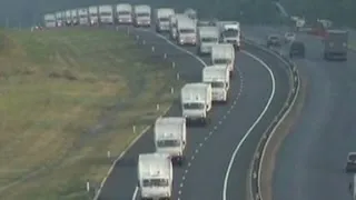 Ukraine suspicious of Russian convoy