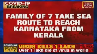 Coronavirus: Family Arrested & Quarantined After Taking Sea Route To Reach Karnataka From Kerala