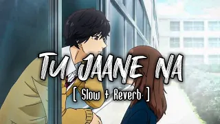 Tu Jaane Na(Slowed + Reverb)LoFi- Atif Aslam | Animated Notes