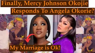 Mercy Johnson Finally Responds To Angela Okorie? Shows Her Marriage Is Still Intact