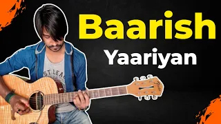 Baarish Yaariyan Guitar Tabs 1000% Accurate | Crimson Guitar