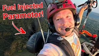 World's First Fuel Injected Paramotor!