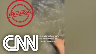 Fatos Primeiro: Vídeo engana ao mostrar transposição do São Francisco sendo fechada | CNN PRIMETIME