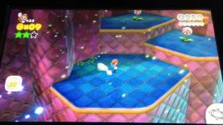 Super Mario 3D World 2-2 Puffprod Peaks