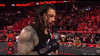 Roman Reigns vs An overzealous Jason Jordan interrupts  Raw, Jan  8, 2018