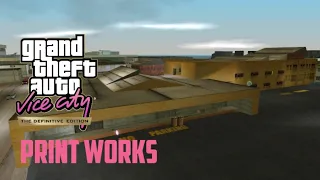 GTA Vice City - Print Works {Asset Missions}