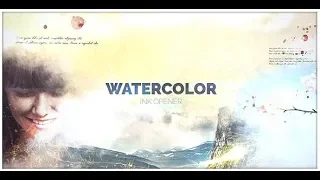 Watercolor Ink Slideshow ★ After Effects Template ★ AE Templates