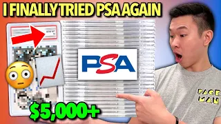 I graded cards with PSA for the FIRST time in 2.5 YEARS (AMAZING RESULTS)! 🤯🔥