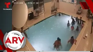 Dramático rescate de un niño de 2 años que se ahogaba en una piscina | Al Rojo Vivo | Telemundo