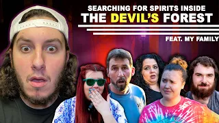 CONFIRMED PARANORMAL ACTIVITY INSIDE HAUNTED DEVIL'S FOREST (COMMUNICATION WITH SPIRITS) SUPER SCARY