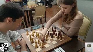 P. Nosikov (1663) vs S. Gubareva (1730). Chess Fight Night. CFN. Blitz