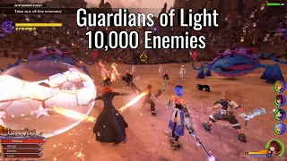 KHIV Sora & Guardians vs 10,000 enemies [Kingdom Hearts 3]