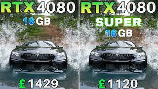 RTX 4080 Vs. RTX 4080 Super |  4K  | Ultra Settings | 12 Games!