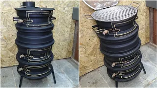 Jant Stove and Grill Two in One! /diy projects