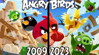 эволюция Angry birds🐦 2009/2023