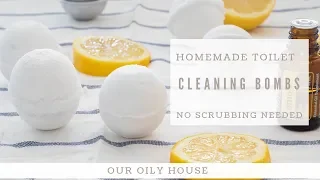 Homemade Toilet Cleaning Bombs | NO SCRUBBING TOILET CLEANER | Hands Off Cleaning