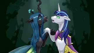 MLP:FIM [PMV] Queen🕸Chrysalis X Shining🛡Armor