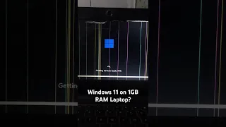 Tiny 11 on 1GB RAM Laptop