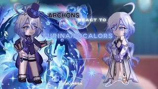 Archons React to Eachother (Furina/Focalors)