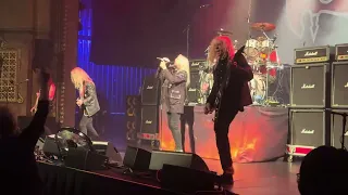 SAXON performs MOTORCYCLE MAN live at THE GILLIOZ THEATRE May 24th, 2024 in Springfield, MO