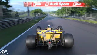 Gran Turismo 7 | Lotus 100t '88 - F1 at Nürburgring Nordschleife Tourist Layout [4KPS5]