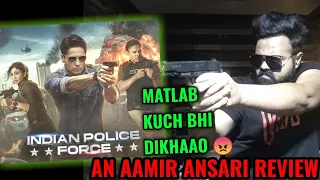 ROHIT SHETTY'S INDIAN POLICE FORCE OFFICIAL TRAILER REVIEW BY AAMIR ANSARI | SIDHARTH MALHOTRA